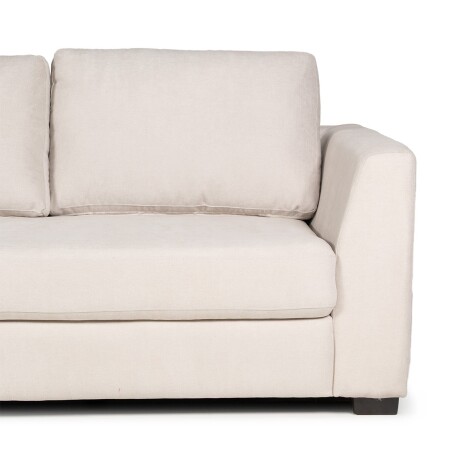 Rinconera Lotus - Tela Microfibra - Chaise Izquierdo 12073 (Greige)