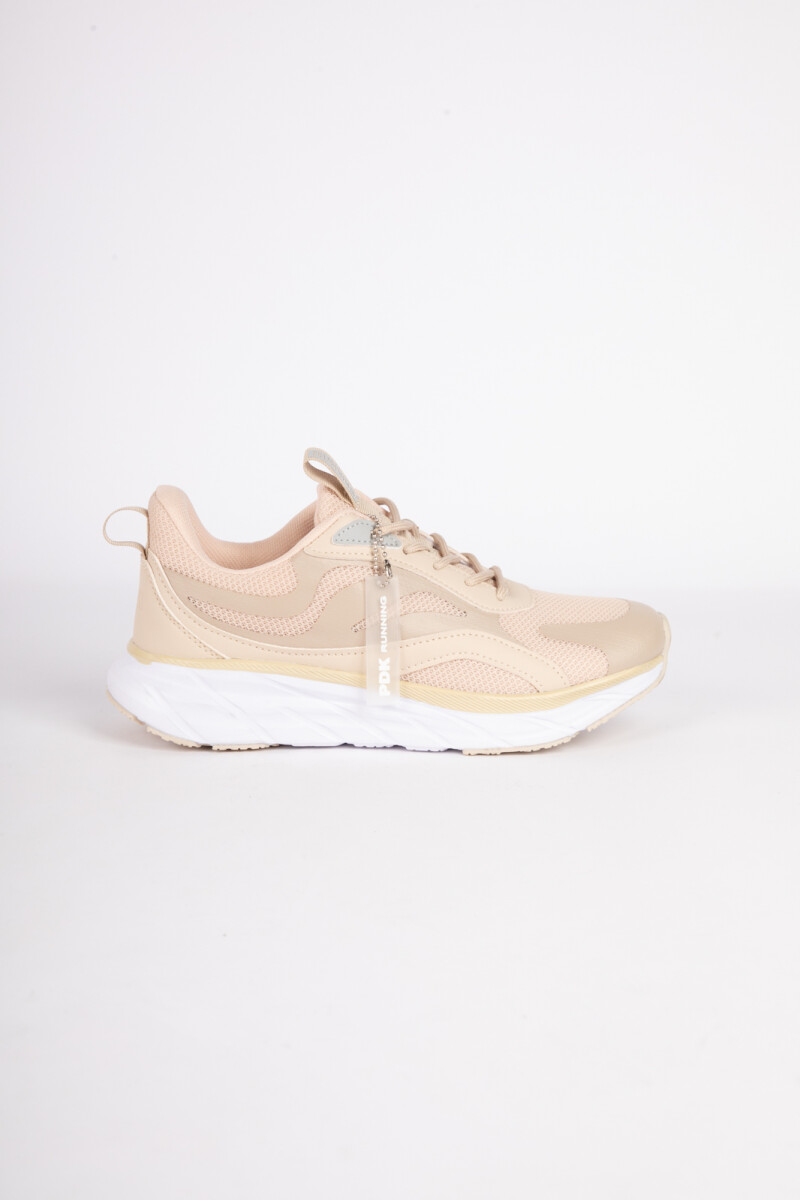 ZAPATILLA VIRAS - Beige 