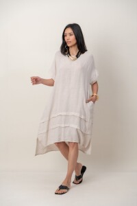 VESTIDO ENKI Beige