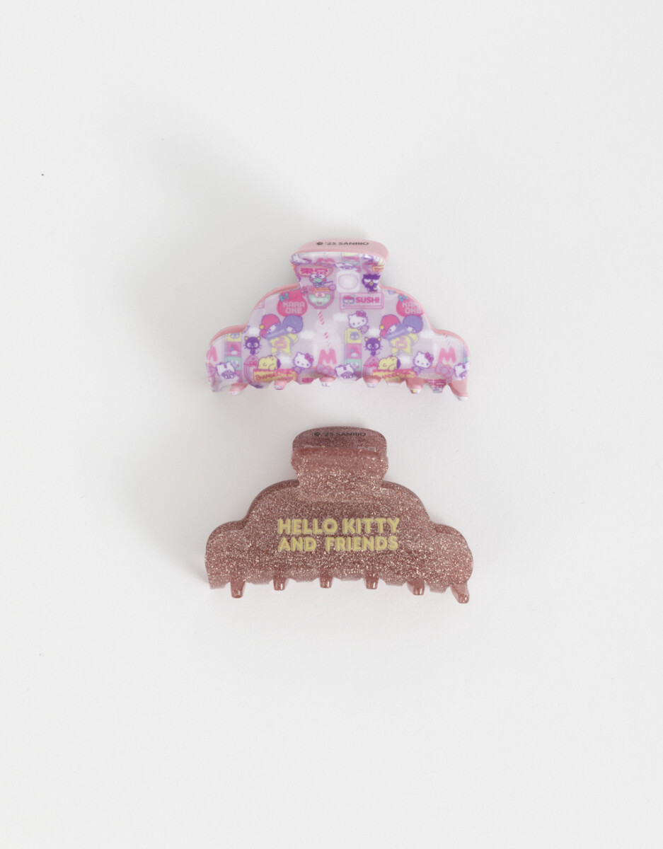 Set De Broches "hello Kitty" 