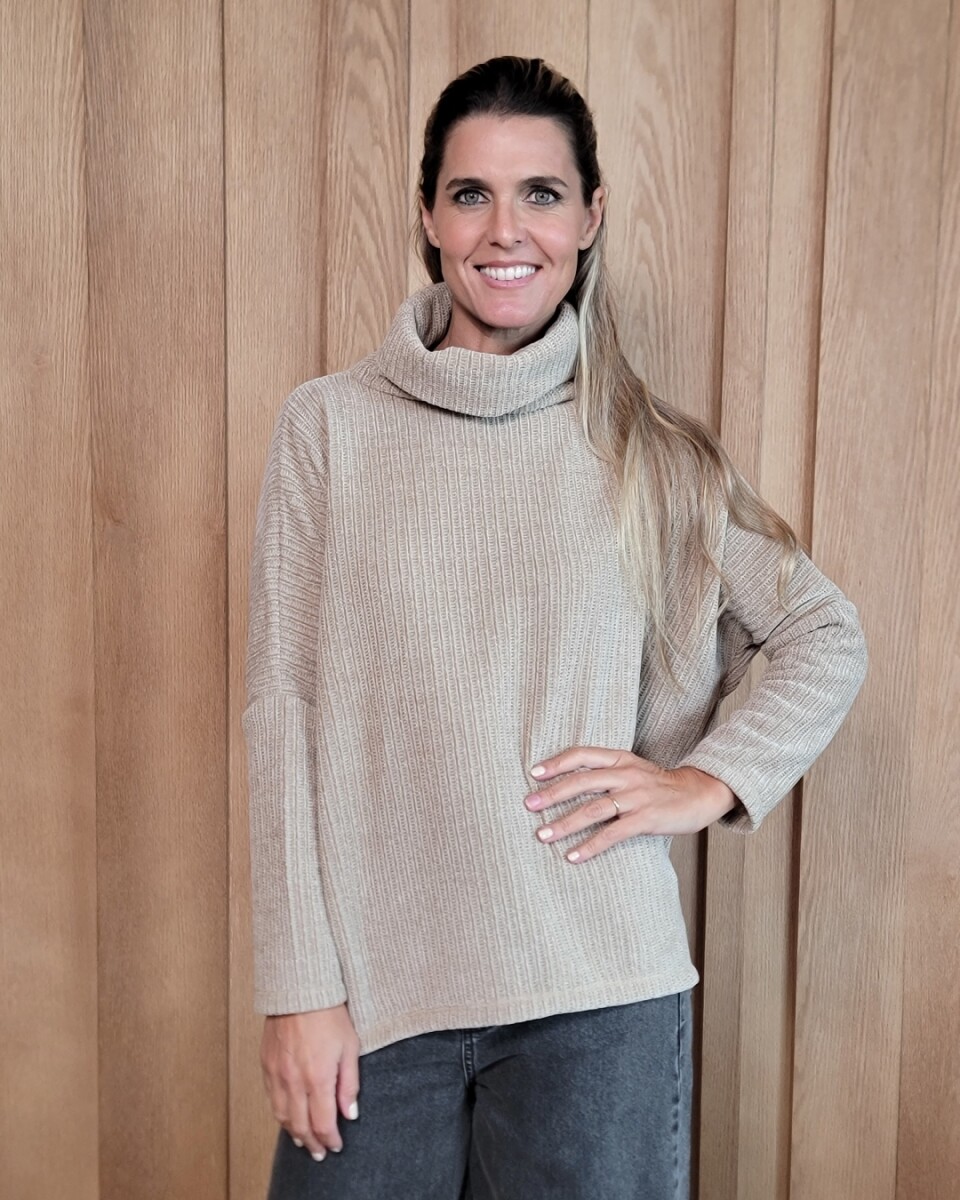Polera Lina - Beige 