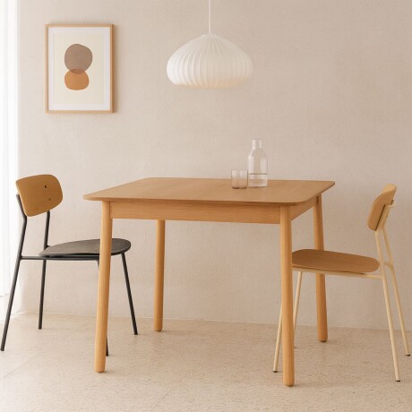 Mesa de comedor GLIMPS Natural - EXTENSIBLE