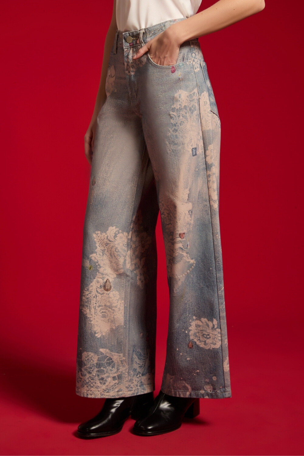 Pantalon Rosair Estampado 1