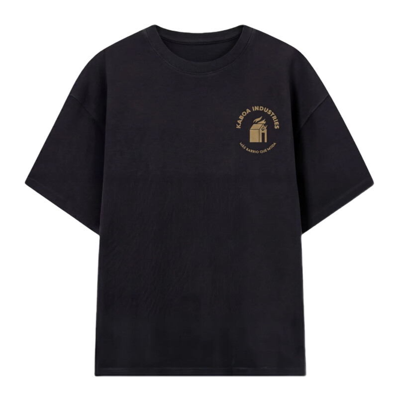 Remera Kaboa Kaboa Industries - Negro Remera Kaboa Kaboa Industries - Negro