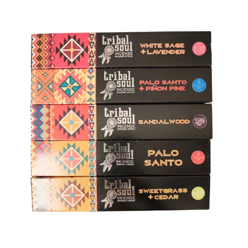 INCIENSO TRIBAL SOUL CAJA X12 Caja Surtida