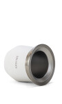 MATE TUNEZ ACERO INOXIDABLE BLANCO