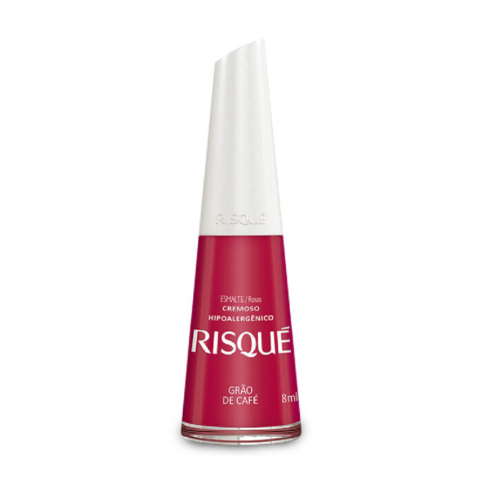 RISQUE ESMALTE DE UÑAS GRANOS CAFE X 8ML única