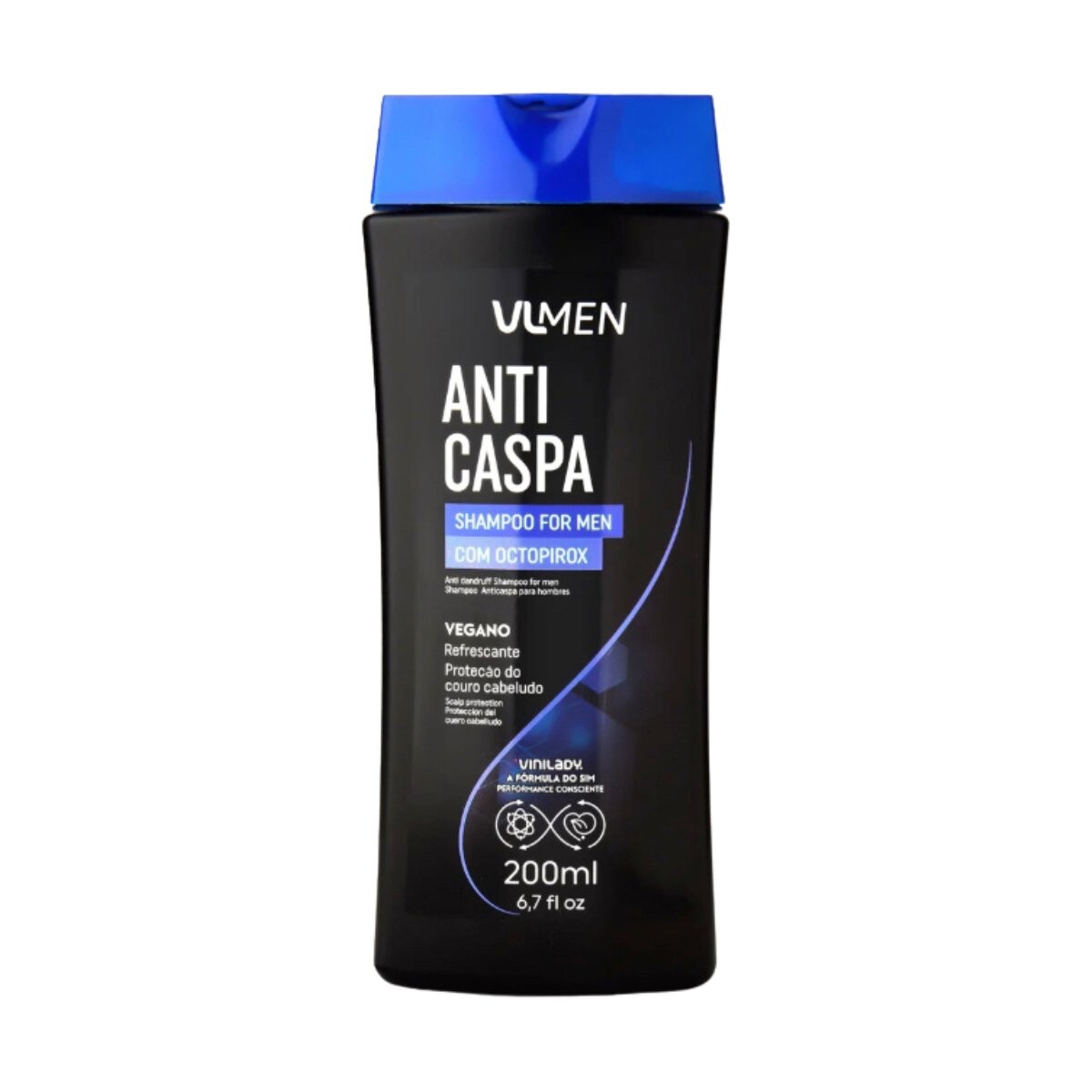 SHAMPOO VINI LADY SIN SAL 190ML ANTI CASPA 