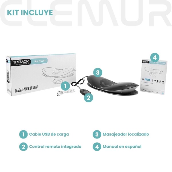 Masajeador Electrico Espalda con Bateria Cervical Lumbar Cintura MSJ011 Masajeador Electrico Espalda con Bateria Cervical Lumbar Cintura MSJ011