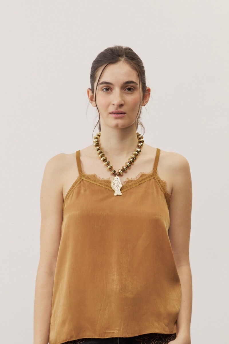 Musculosa Cel MOSTAZA