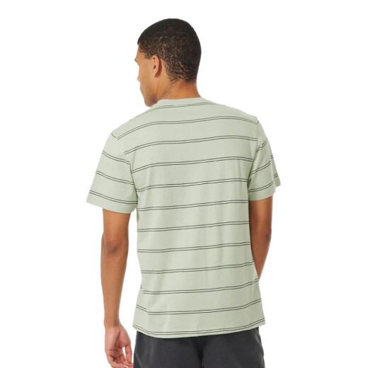 Remera Rip Curl Plain Stripe - Verde Remera Rip Curl Plain Stripe - Verde