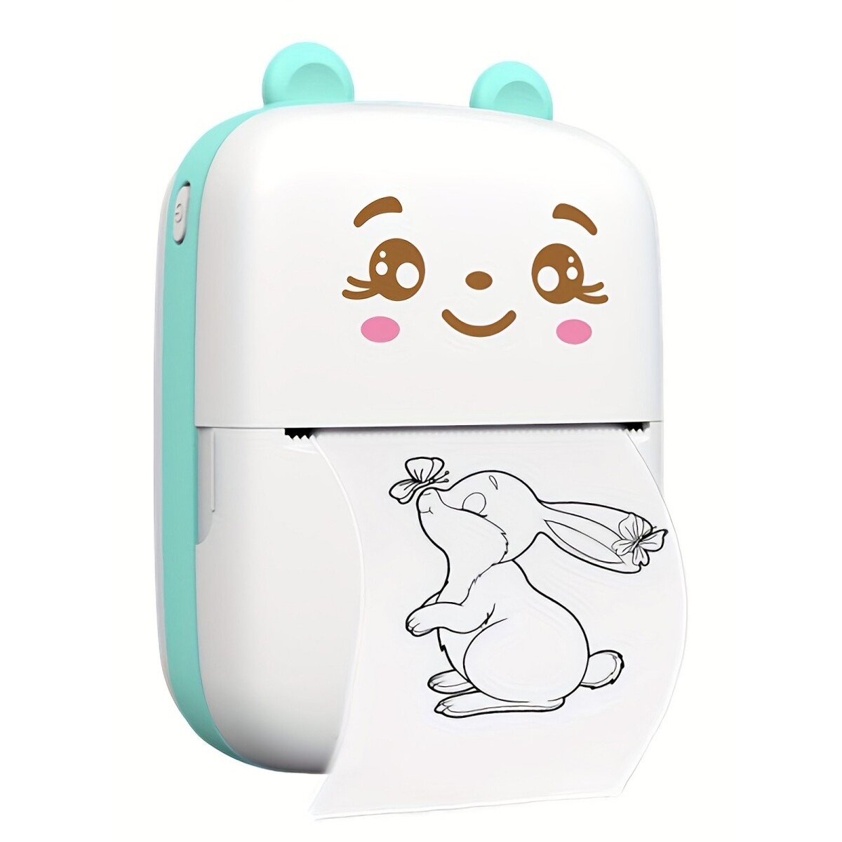 Mini Impresora Bluetooth Termica Rollo Infantil Recargable - Variante Color Verde 