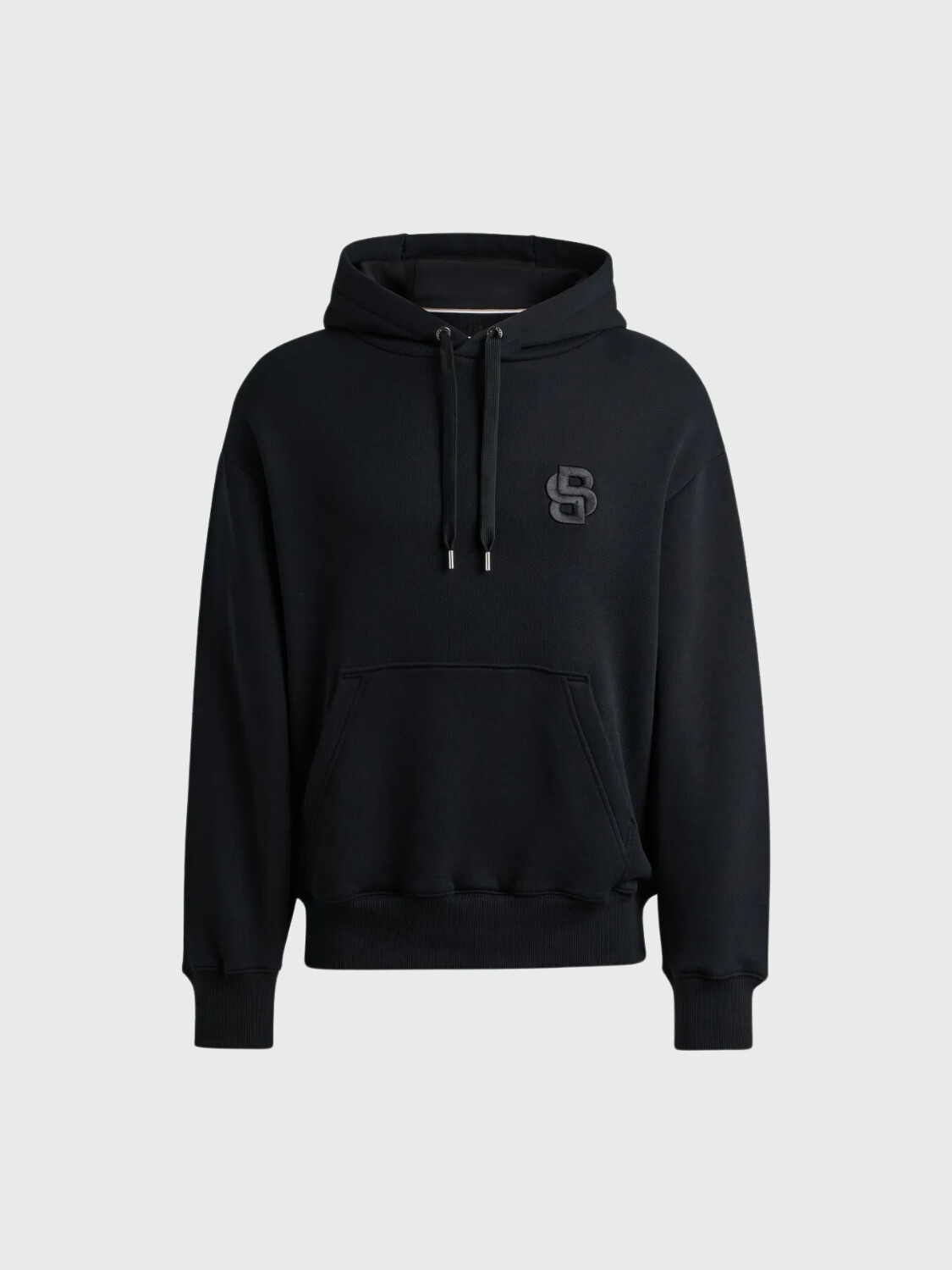 BOSS Sudadera con Capucha de Algodón con Monograma Doble B 001