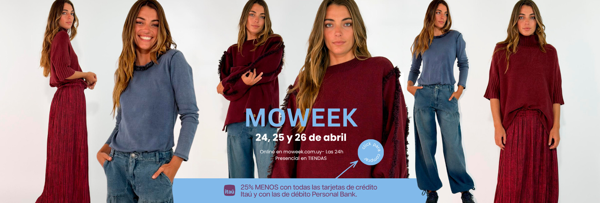 MOWEEK 25% ITAÚ CRÉDITO