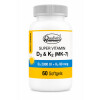 Super Vitamina D3 + K2 MK-7 | 60 Cápsulas Qualivits Super Vitamina D3 + K2 MK-7 | 60 Cápsulas Qualivits