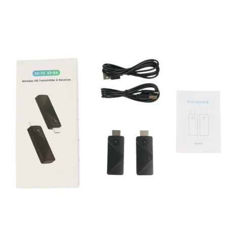 CONECTOR INALAMBRICO HDMI RECEPTOR Y TRANSMISOR ULTRA HD CONECTOR INALAMBRICO HDMI RECEPTOR Y TRANSMISOR ULTRA HD