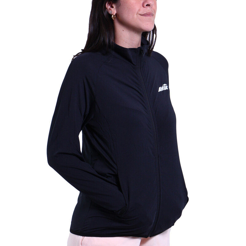 Campera Deportiva Mujer Yvonne Negro
