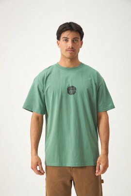 REMERA FLOW DIVISION VERDE