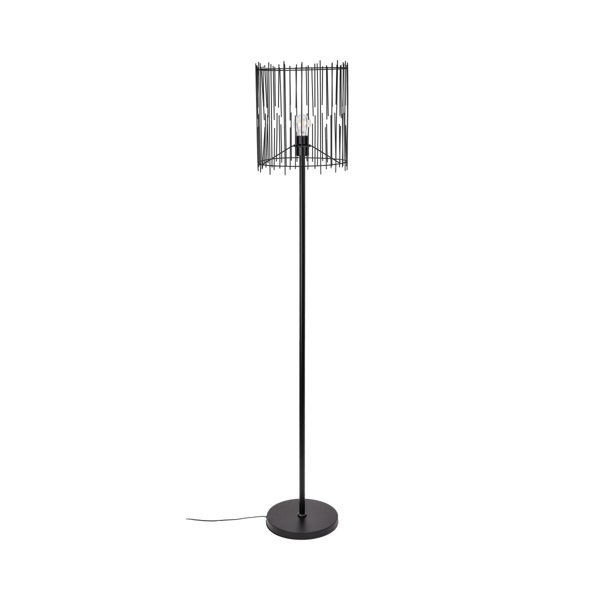 Luminaria de Pie Essen Negra 