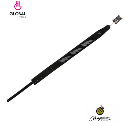 Correa Para Guitarra De Gamuza Negra Rayo 07MO01R Correa Para Guitarra De Gamuza Negra Rayo 07MO01R