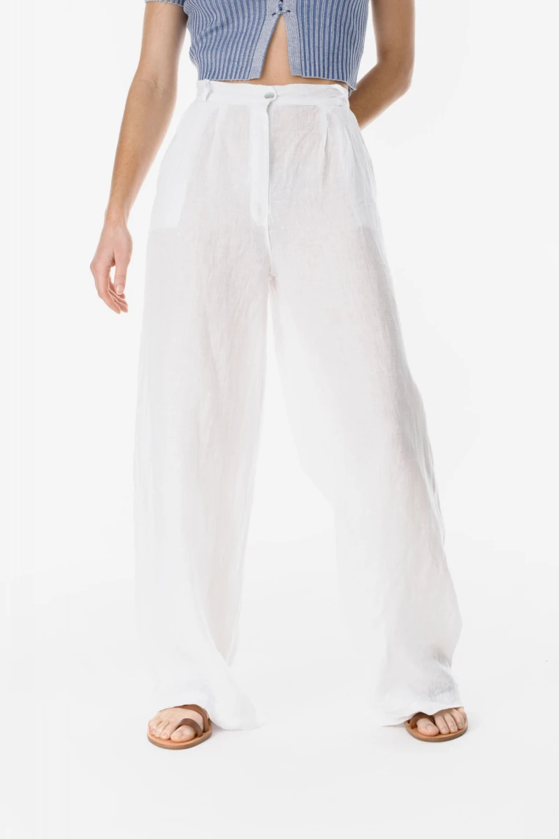 Pantalon New Parque blanco m