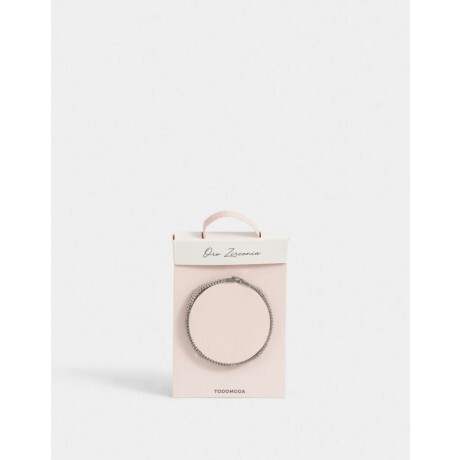 Pulsera Flexible Bañada En Oro Plateado