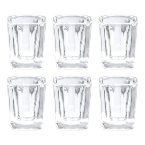 Vaso Vidrio Tipo Shot base pesada 4.8*6.1CM/63ML Vaso Vidrio Tipo Shot Base Pesada 4.8*6.1cm/63ml