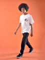 REMERA MICKEY GRAFITTI OFF WHITE