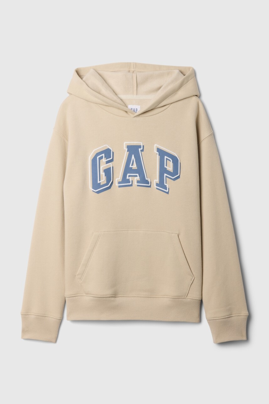 Buzo Canguro Logo Gap Niño Bedrock 291