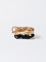 Conjunto Gomas De Pelo multicolor