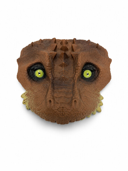 MASCARA DINO MARRON
