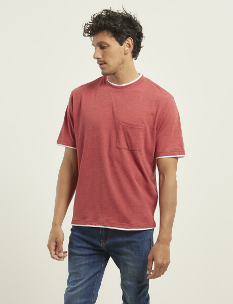 T-shirt Navigator Rojo