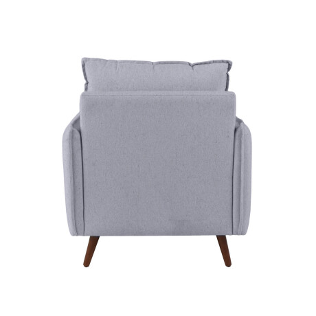 BUTACA TELA GRIS CHARLOTTE