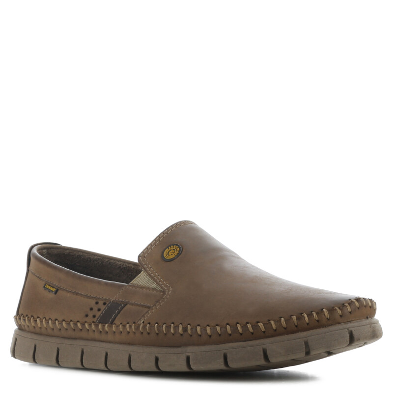 Zapato de Hombre Freeway Rutero Casual Marrón Sesamo