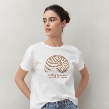 REMERA BLISSU Blanco