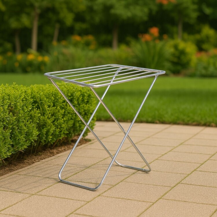 TENDEDERO DE ALUMINIO SLIM MOR PLATEADO