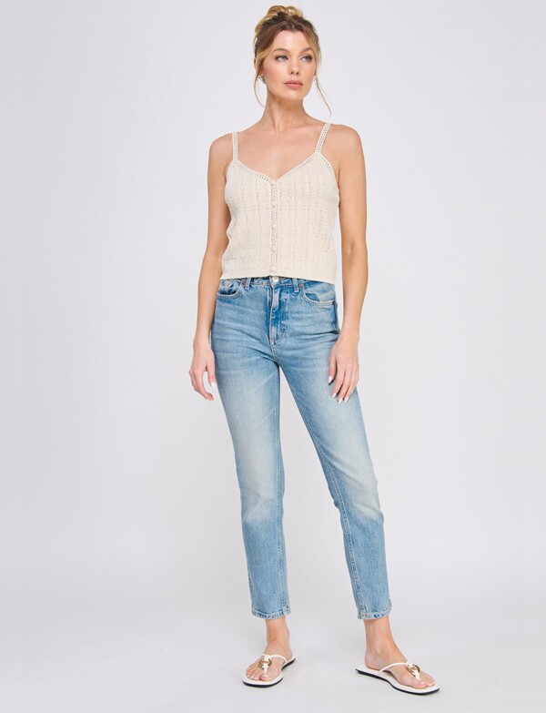 Top Tejido BEIGE CLARO