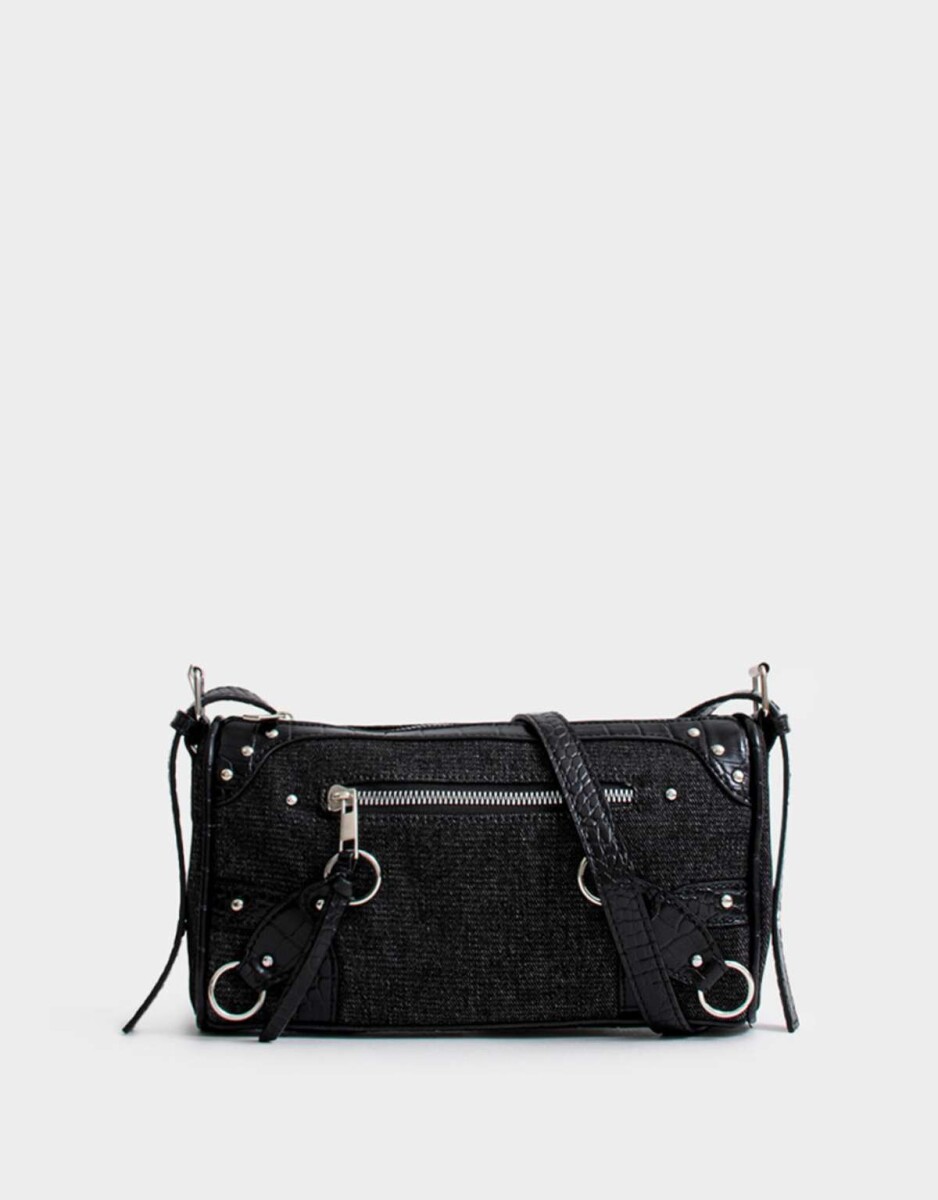 Bandolera Denim - Negro 