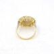 Anillo , Estilo Antiguo, En Platino, Oro 18K Y Brillantes Anillo , Estilo Antiguo, En Platino, Oro 18K Y Brillantes