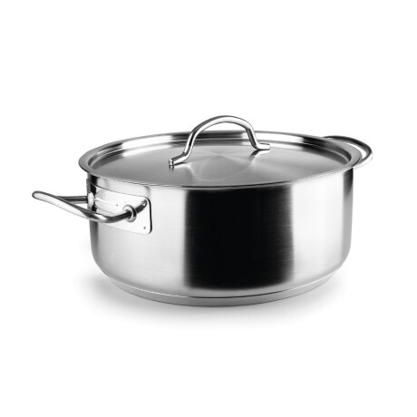 Cacerola inox con tapa 28x11cm 6.7 lts Cacerola inox con tapa 28x11cm 6.7 lts
