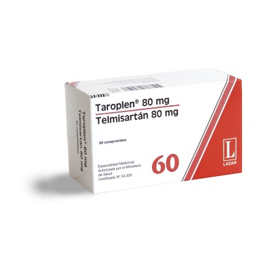 Taroplen 80 Mg 60 Comp. Taroplen 80 Mg 60 Comp.