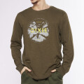 T-SHIRT ML CREATE DIXIE Verde