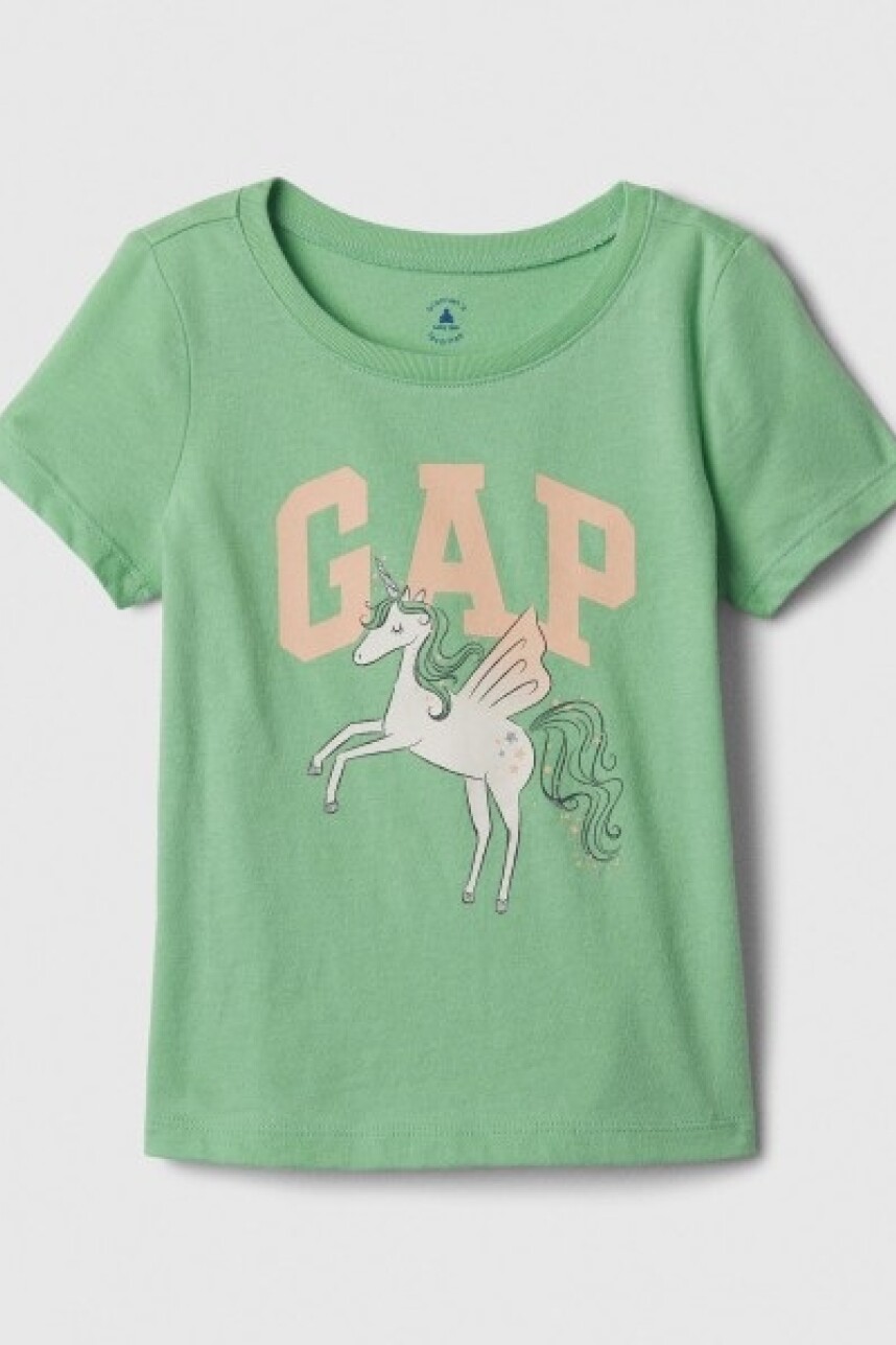 Remera Logo Toddler Niña Bright Meadow