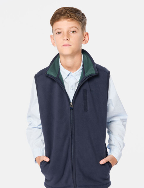 CHALECO POLAR Azul