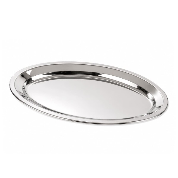 Fuente oval acero inox 30x20 cm PRISMA Fuente oval acero inox 30x20 cm PRISMA