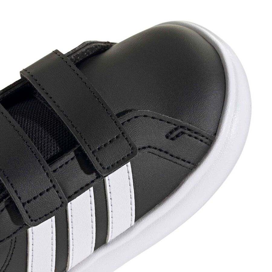Championes de Niños Adidas Grand Court 3.0 Bubble Infantil Negro - Blanco