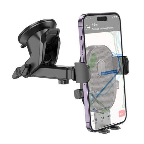 Soporte Celular Auto Ajustable 360 Rotación Ventosa Borofone Soporte Celular Auto Ajustable 360 Rotación Ventosa Borofone