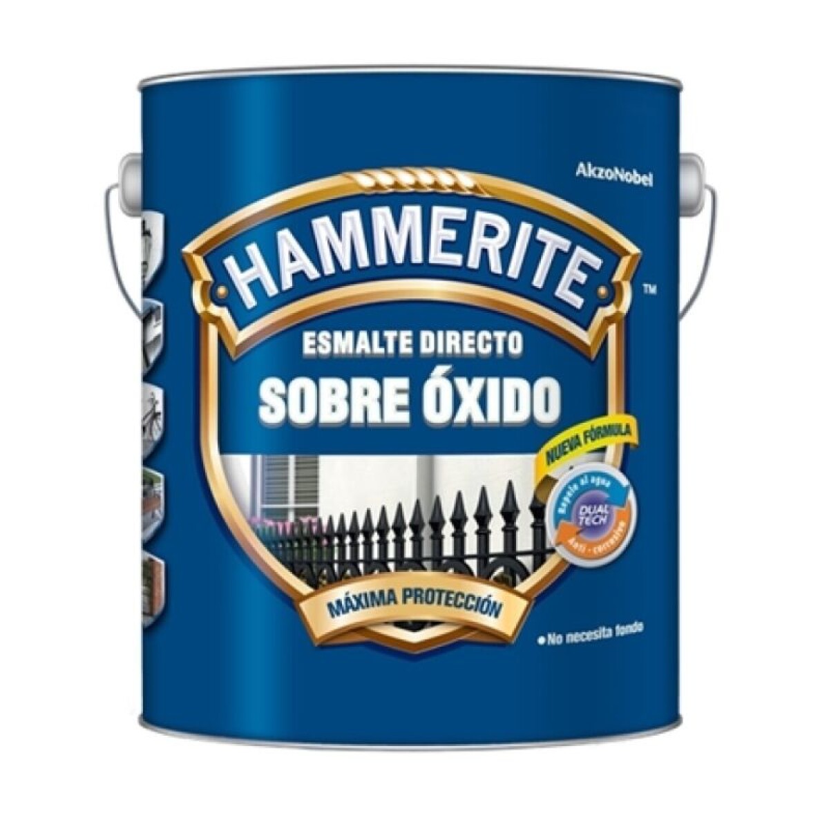 HAMMERITE BRILLANTE BLANCO 0.8 LT 