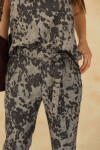 PANTALON ARIANNA MOOIRE DENIM PANTALON ARIANNA MOOIRE DENIM