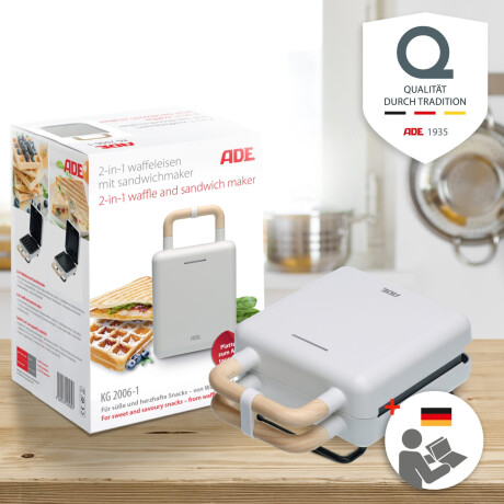 Waflera - Sandwichera blanca ADE Waflera - Sandwichera blanca ADE